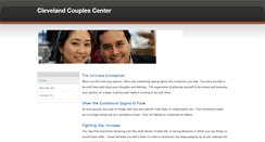 Desktop Screenshot of clevelandcouplescenter.com
